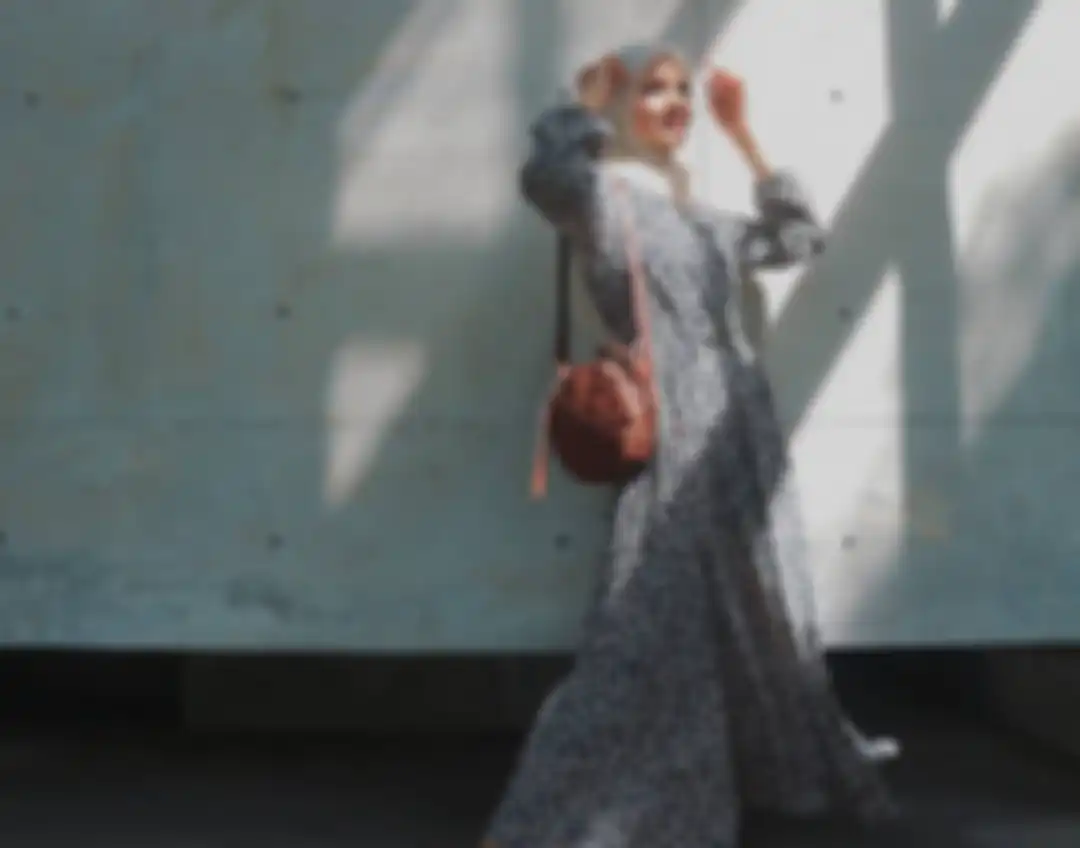 Dress hijab manis ala Zahrah Zubaidah