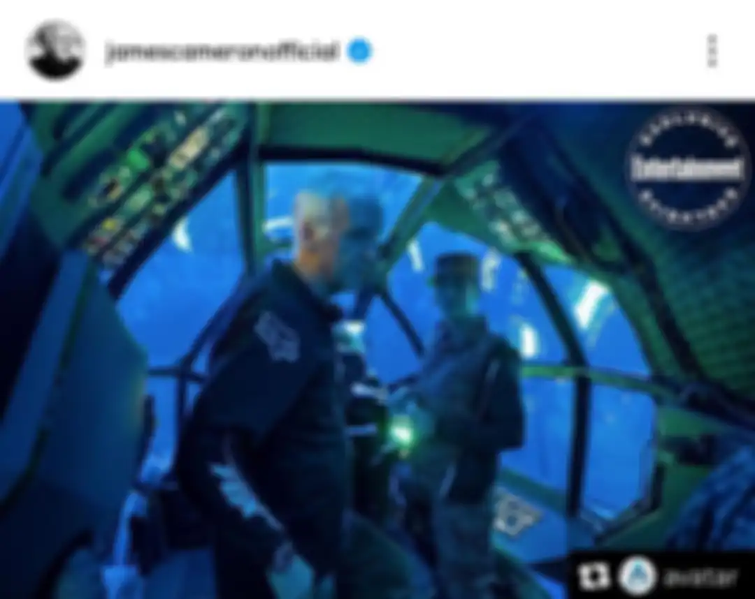 James Cameron saat garap film Avatar The Way of Water
