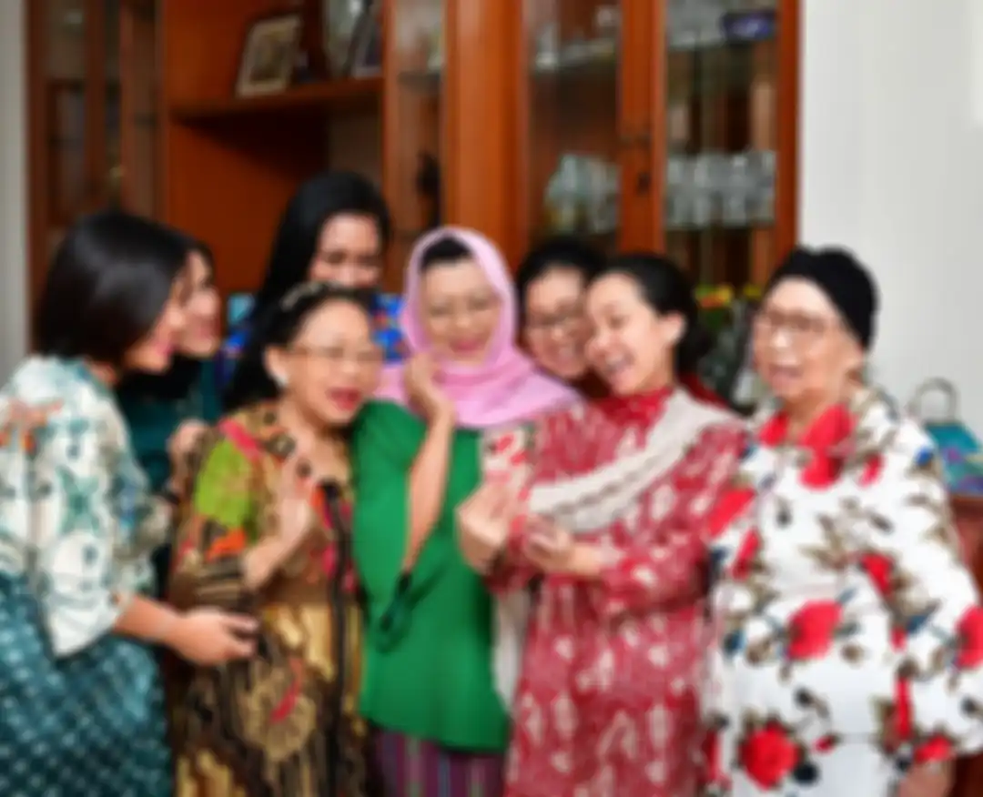 Mastuti Rahayu hanya bisa bertatap muka dengan Ani Yudhoyono lewat video call pada buka puasa tahun ini