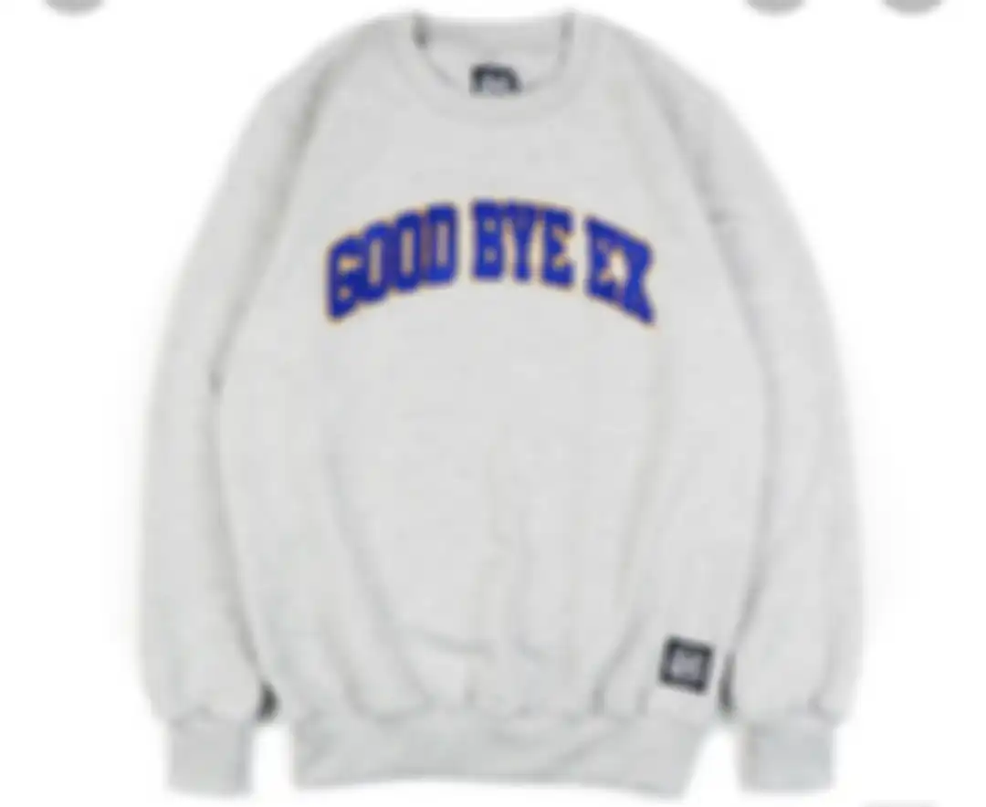 Crewneck Warna Abu-abu Goodbyeex