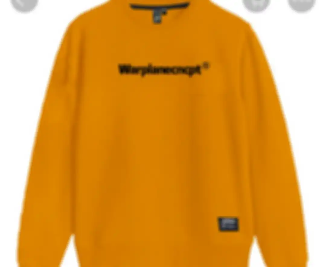 Crewneck Warna Kuning Warplane