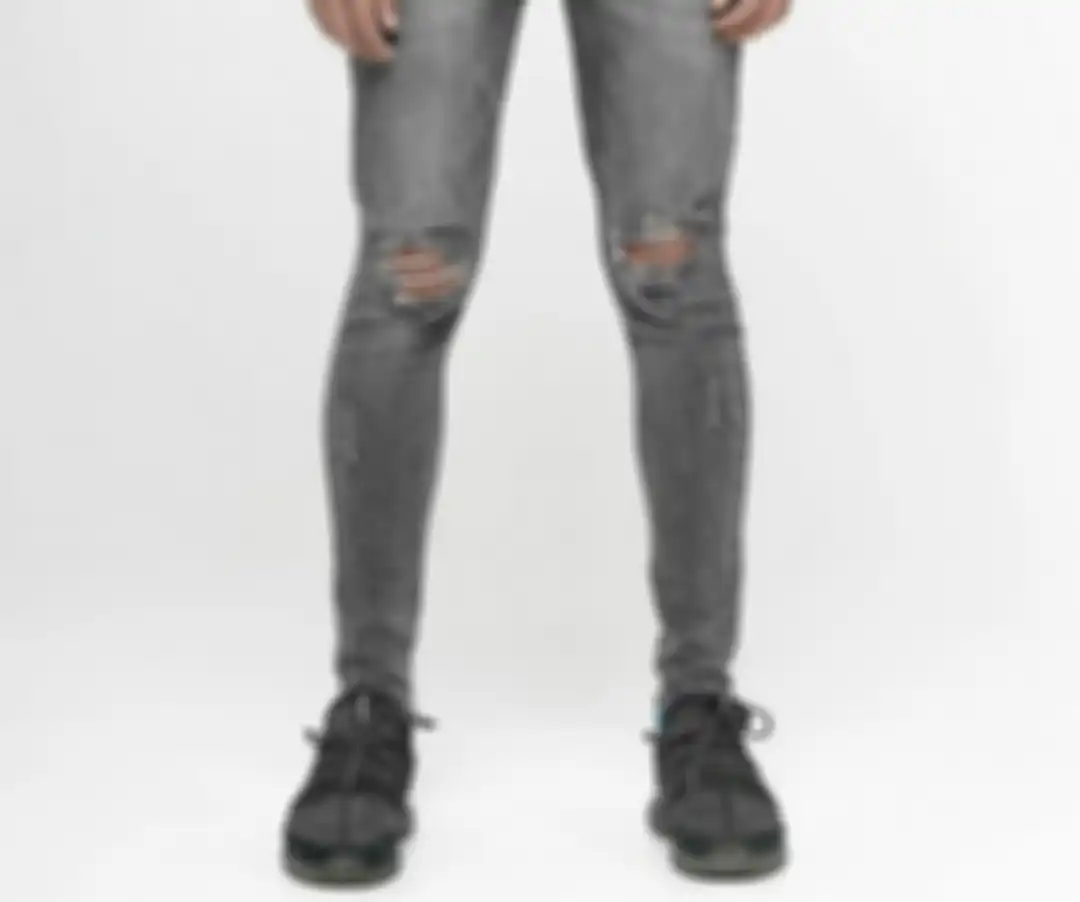 Ripped Jeans Uprise Denim
