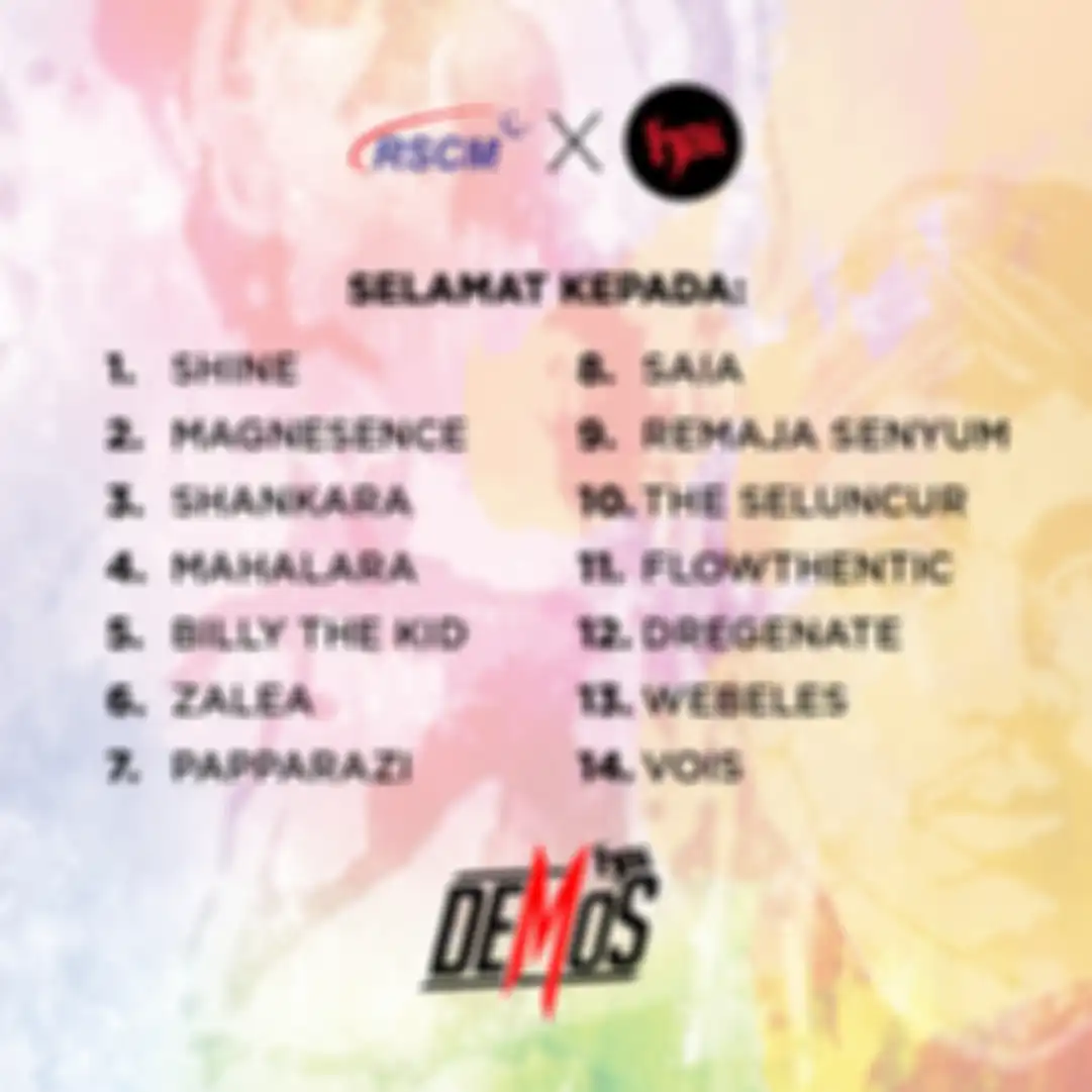 14 band yang lolos RSCM x HAI Band Competition