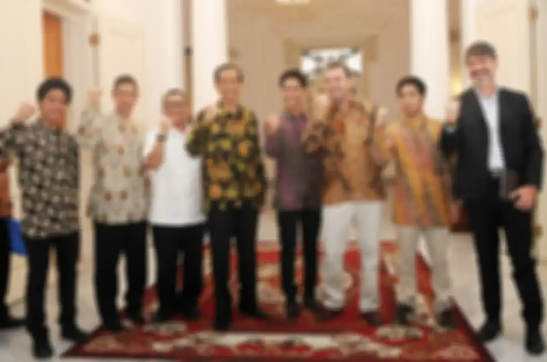 Jokowi bertemu dengan David Garcia serta Tim Ali Adrian di Balai Kota 7 November 2013