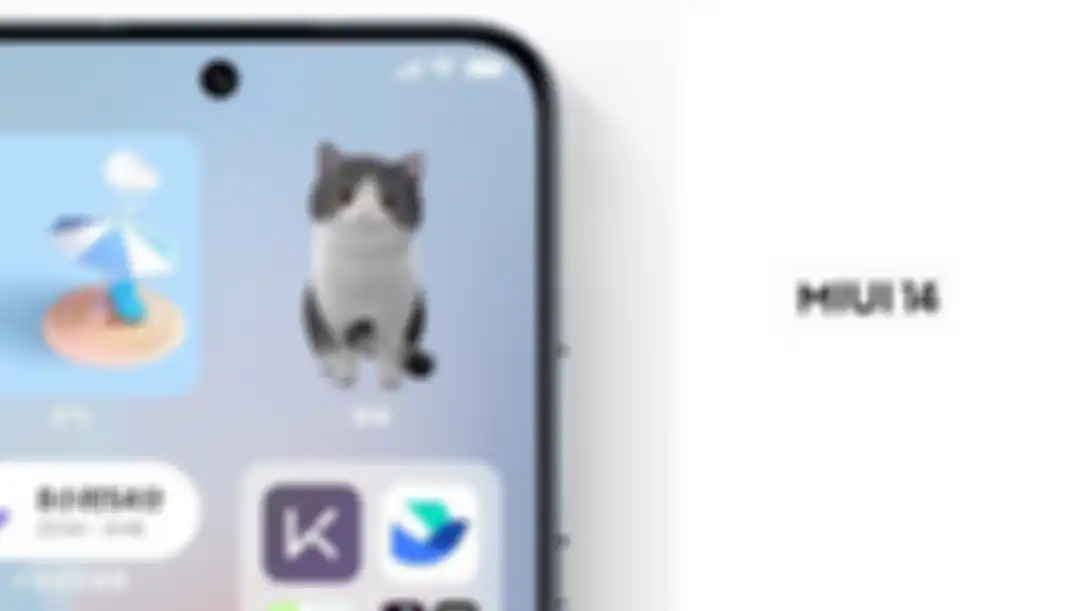 Widget hewan peliharaan MIUI 14