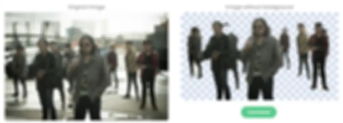 Hasil dari remove.bg