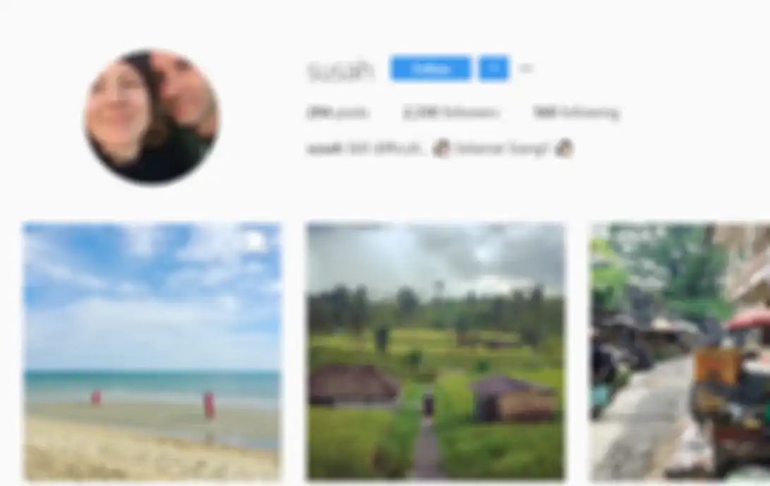Akun Instagram @susah