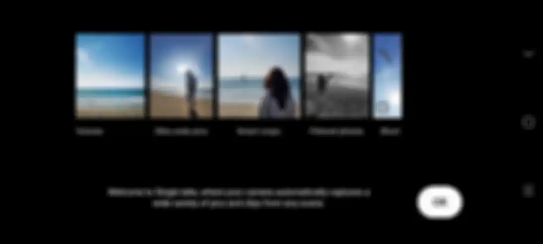 Menu Single Take pada Samsung S21