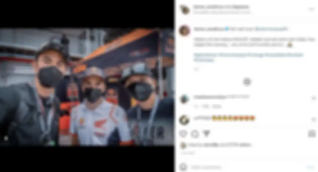 Sifat asli Marc Marquez diungkap Darius dan Donna Agnesia