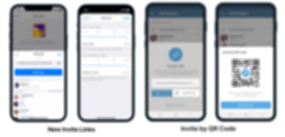 Link undangan terbatas dan barcode