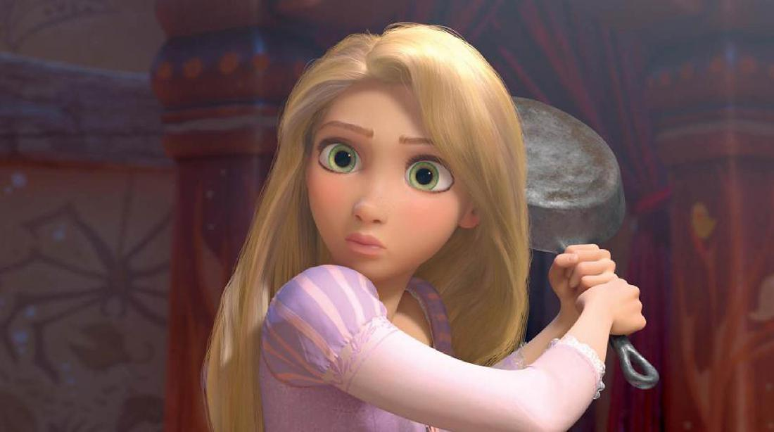Rapunzel di film Tangled
