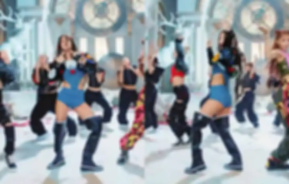 Gaya Jennie BLACKPINK pakai NBA Patch College Jacket di MV Pink Venom.