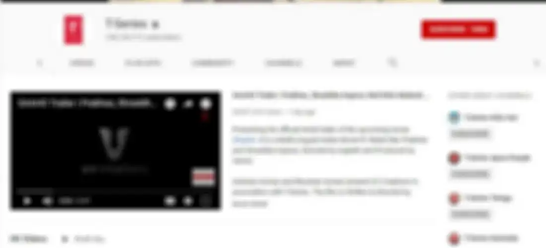 Kanal T-Series dengan 108 juta subscriber