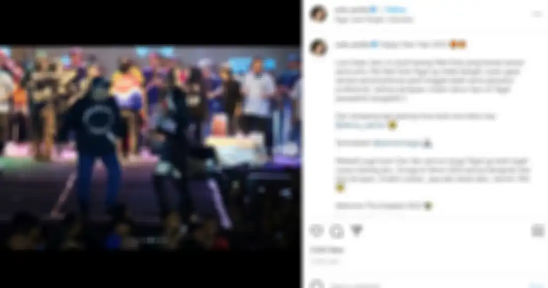 Melalui akun Instagram-nya, Ucie Sucita memuji penampilan Wali Kota Tegal, Dedy Yon Supriyono saat duet bersama.
