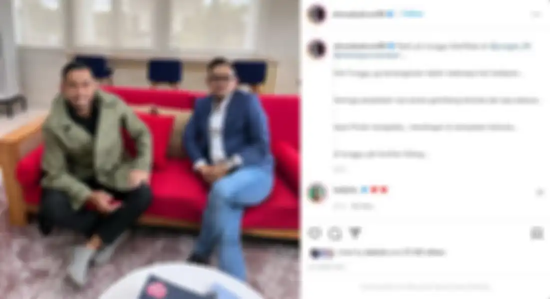 Unggahan Ahmad Sahroni dengan Juragan 99