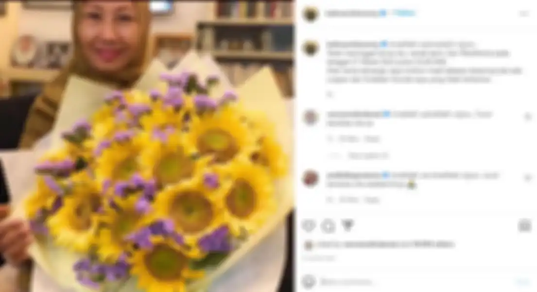 Postingan Kalina Ocktaranny kabarkan sang ibunda meninggal dunia.