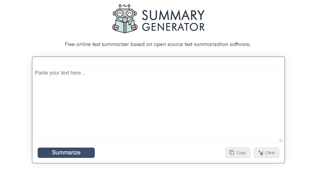 Summary Generator