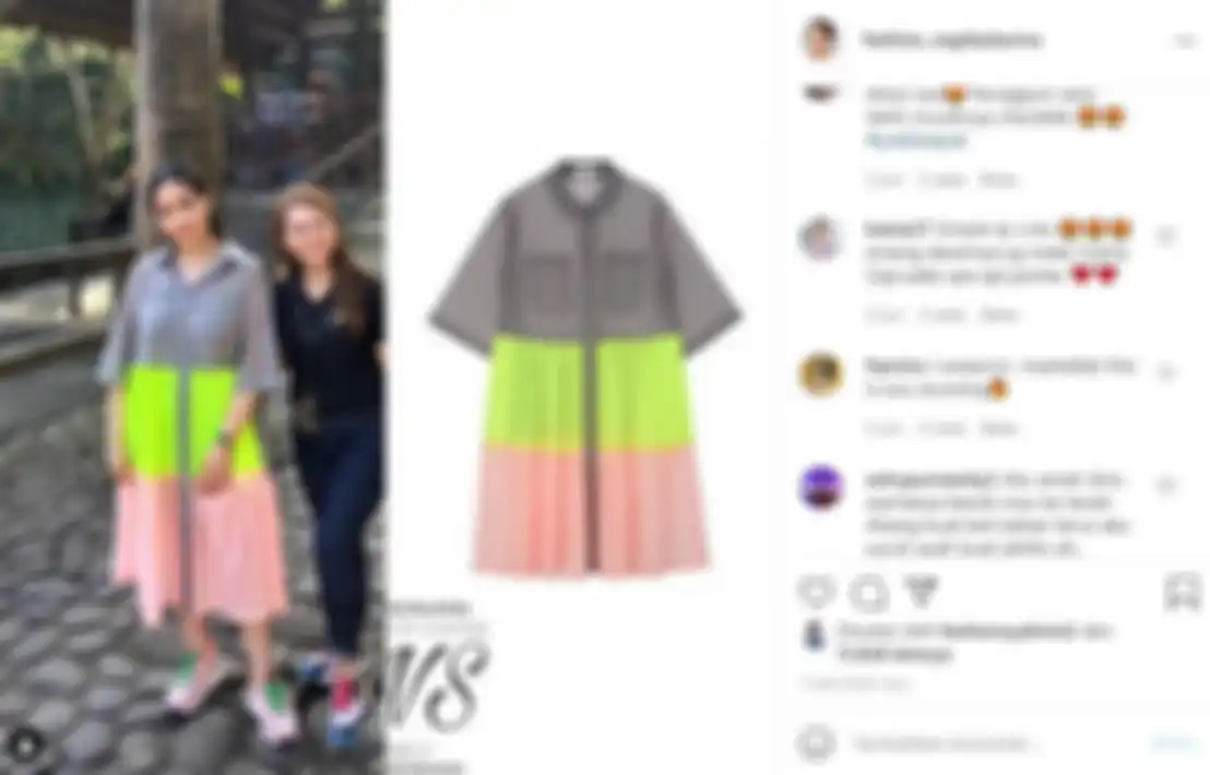 Daster Multicolor Nagita Slavina Jadi Sorotan, Netizen Siap Plagiat dengan Jahit Sendiri!