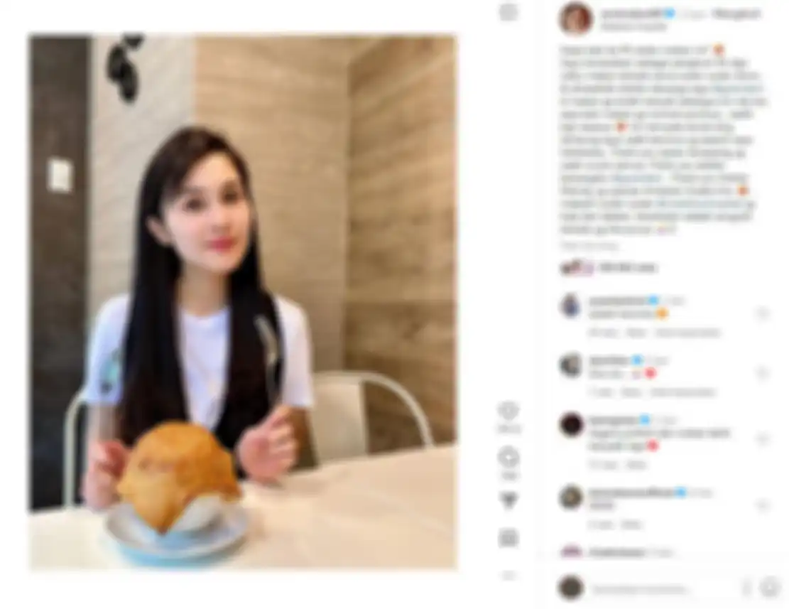 Unggahan Sandra Dewi