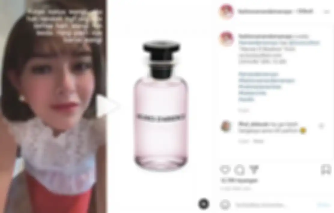 Amanda Manopo Ikatan Cinta, Koleksi Parfum Louis Vuitton Setengah Lusin, Netizen Nangis Berjamaah Lihat Total Harganya!