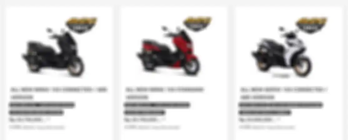 Yamaha All New NMAX Standard Version dibanderol Rp. 29.750.000, itu artinya Kia Carrens tahun 2000 ini harganya lebih murah Rp 4.750.000.