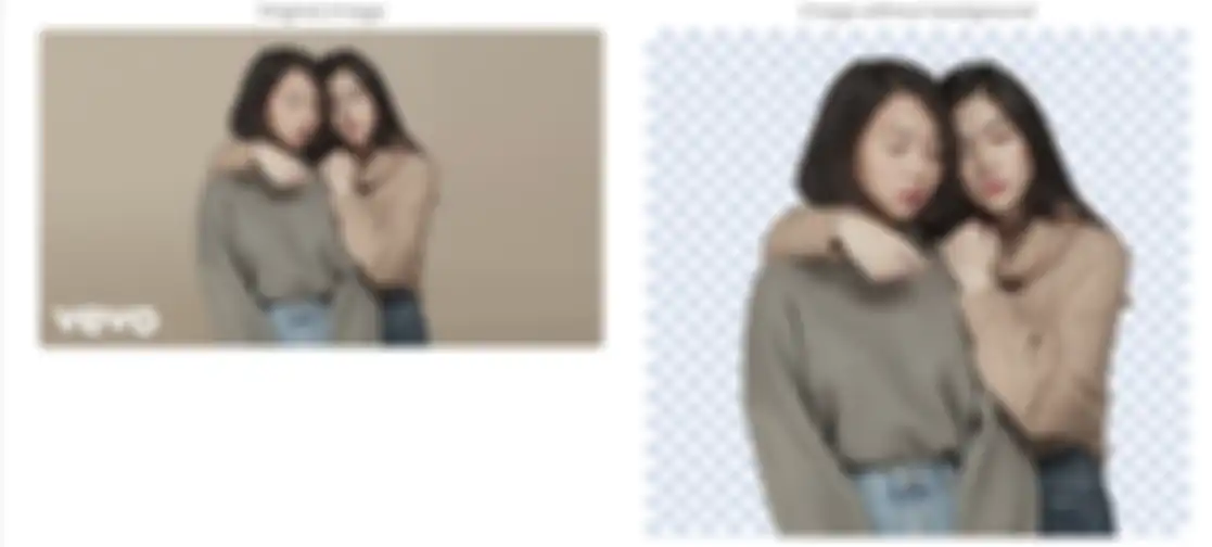 Hasil dari remove.bg