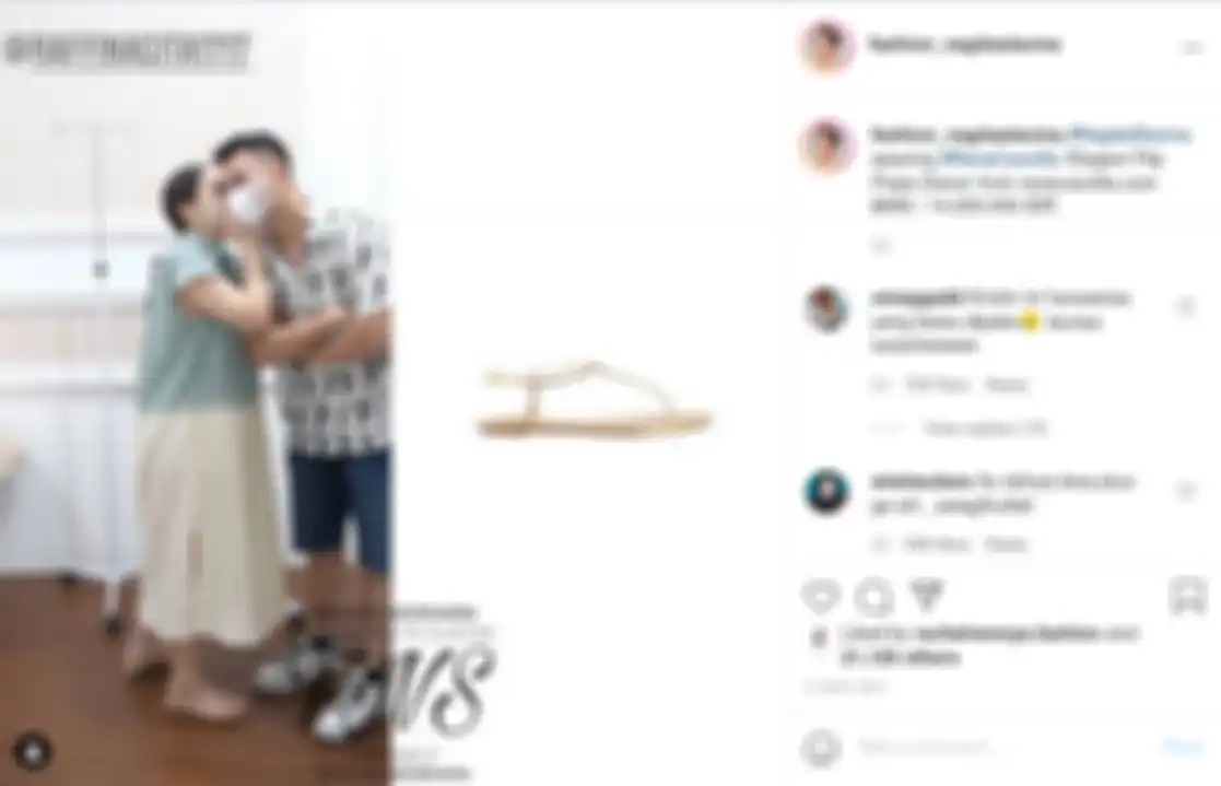 Netizen hanya bisa ngelus dada usai Nagita Slavina tampak cuek pakai sandal teplek seharga Rp 14 jutaan.
