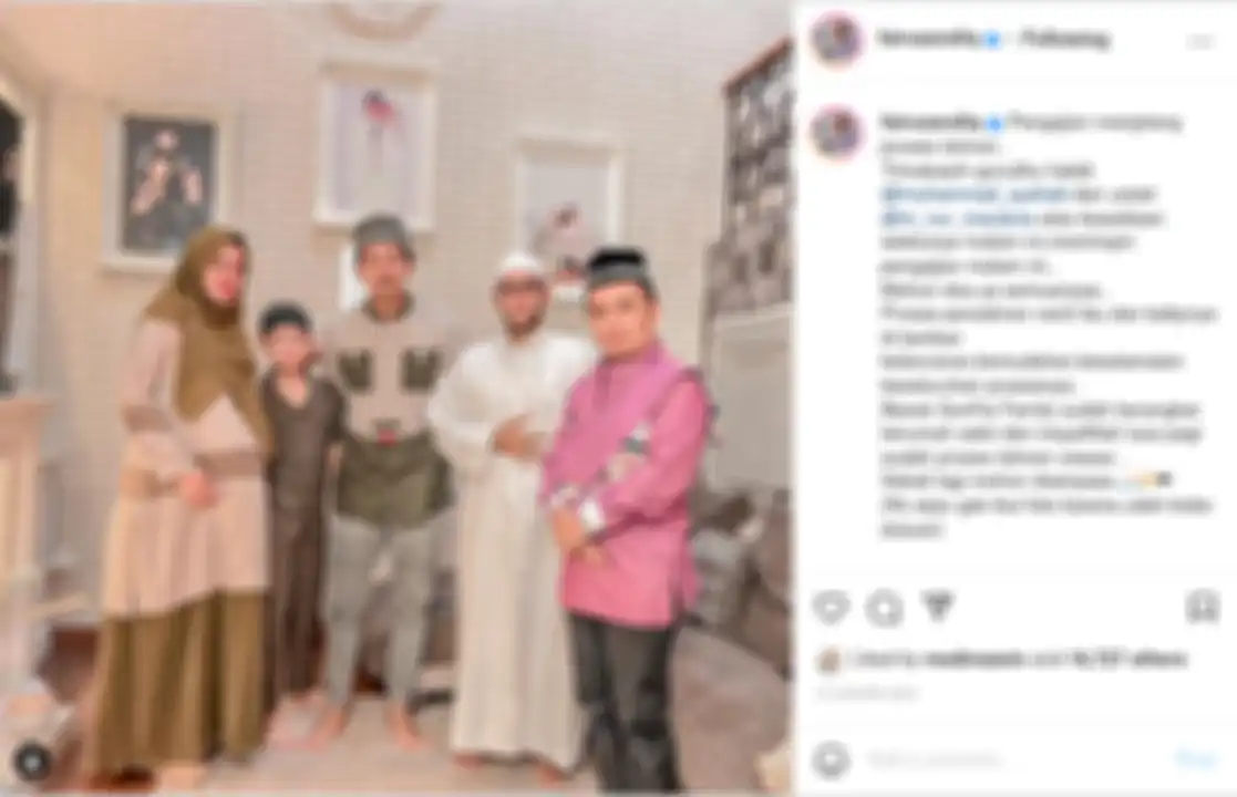 Gelar pengajian doakan kehamilan Fairuz A Rafiq, Sonny Septian minta doa karena sebentar lagi sambut buah hati ketiganya.