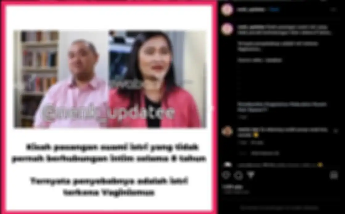 Kisah pasutri yang tak bisa berhubungan intim meski sudah 8 tahun menikah.