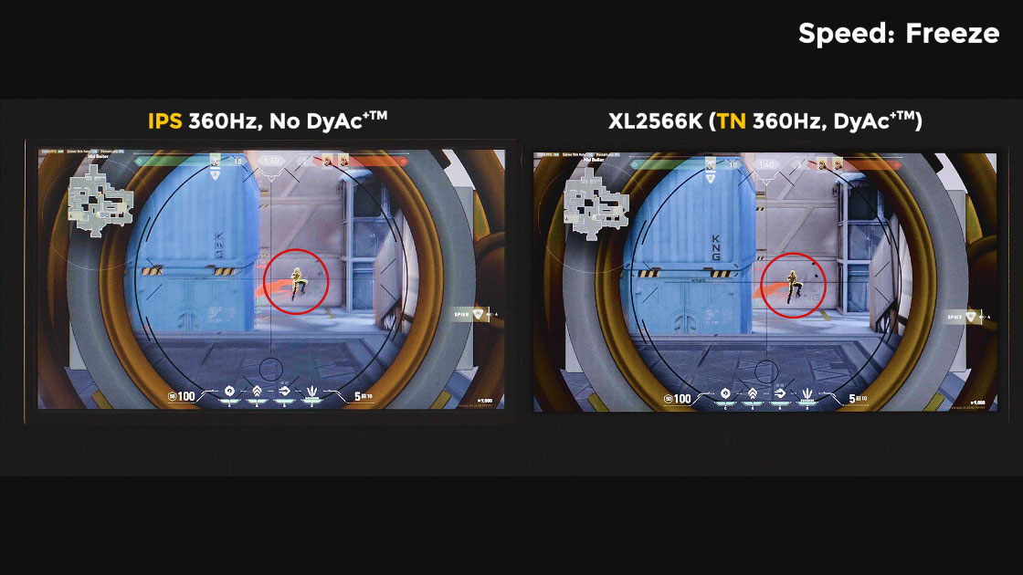 Perbandingan monitor lain dengan ZOWIE XL2566K