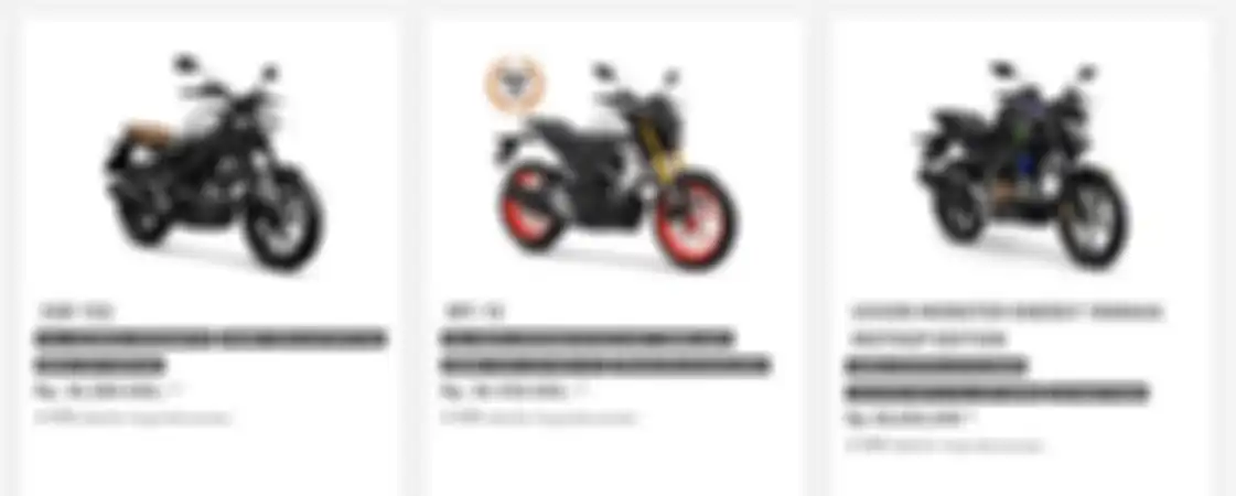 Pilihan motor naked Yamaha.