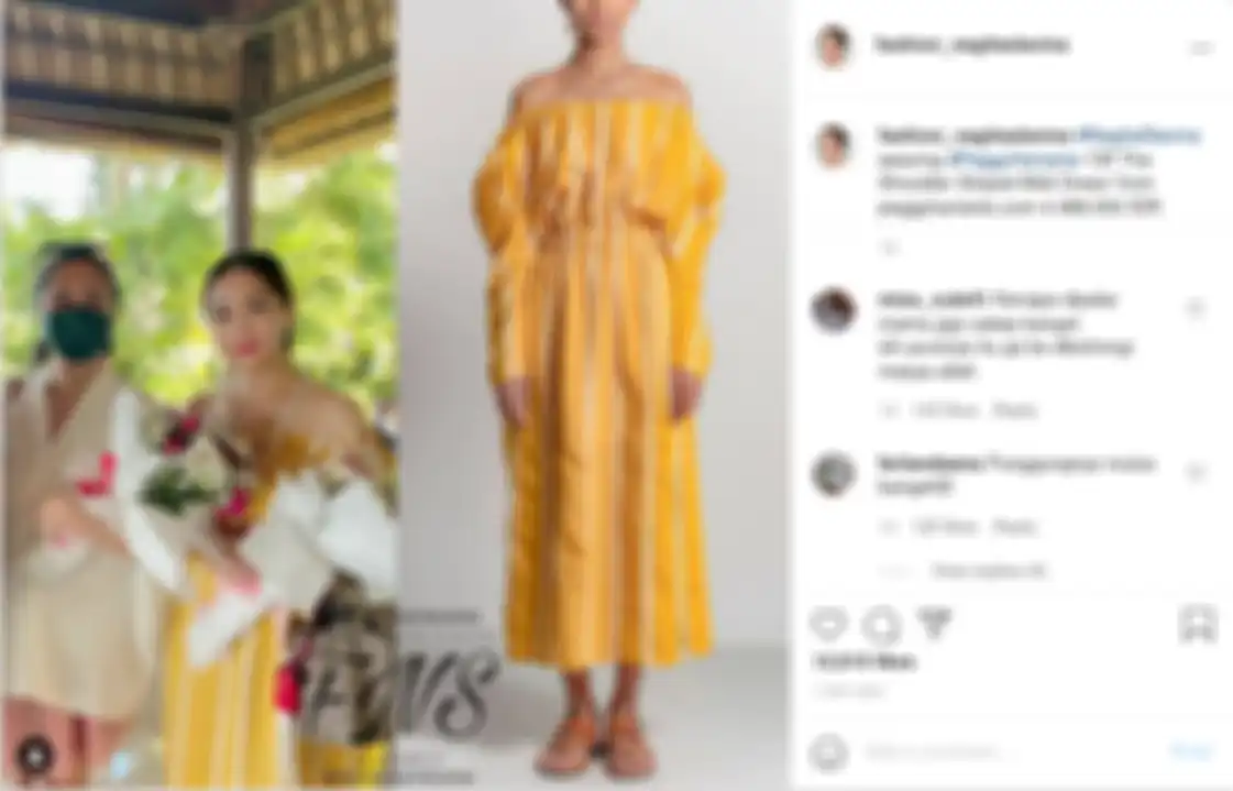 Dress seharga jutaan rupiah sukses curi perhatian netizen saat dipakai nagita Slavina untuk pergi liburan Ke Bali ini.
