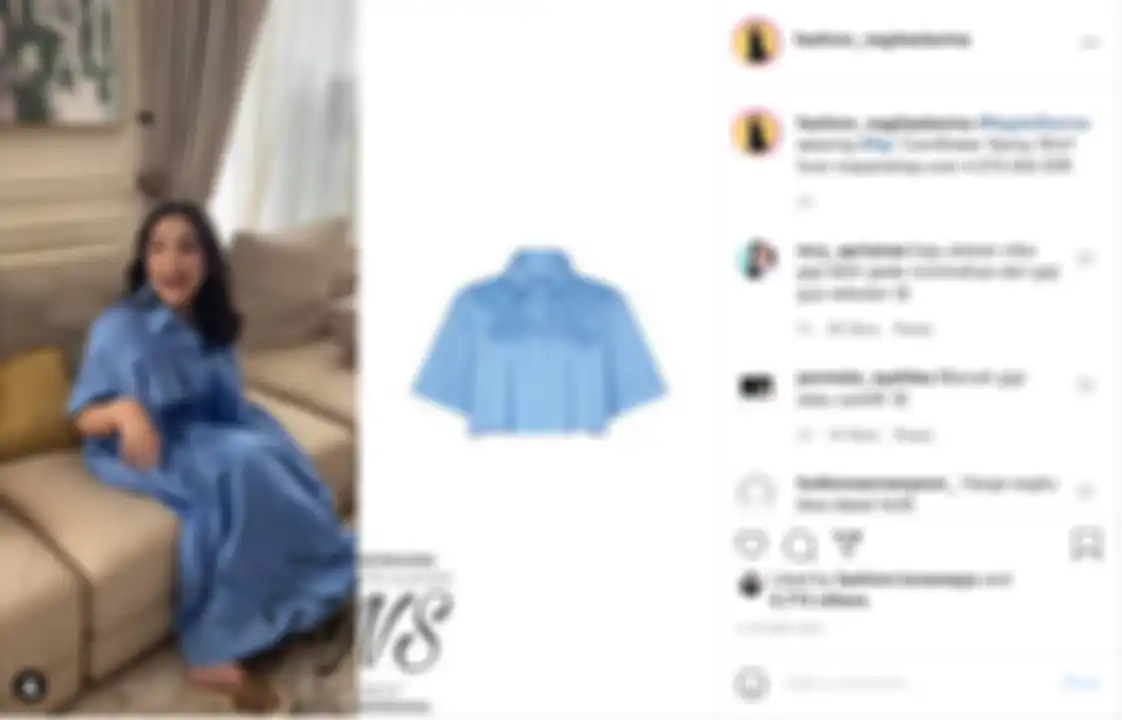 Meski tampak sederhana dan polos, kemeja Nagita Slavina ini sukses curi perhatian netizen dengan harga aslinya.