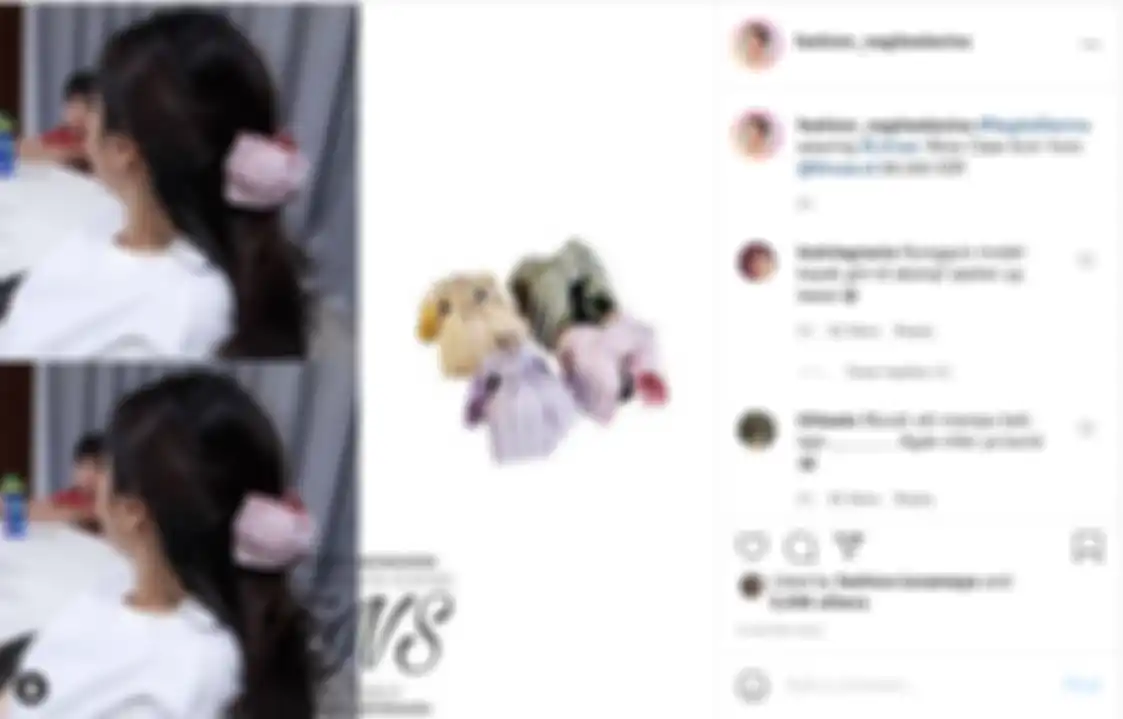 Uang berbentuk jepit rambut hampir seratus ribu milik Nagita Slavina ini sukses menjadi sorotan netizen.