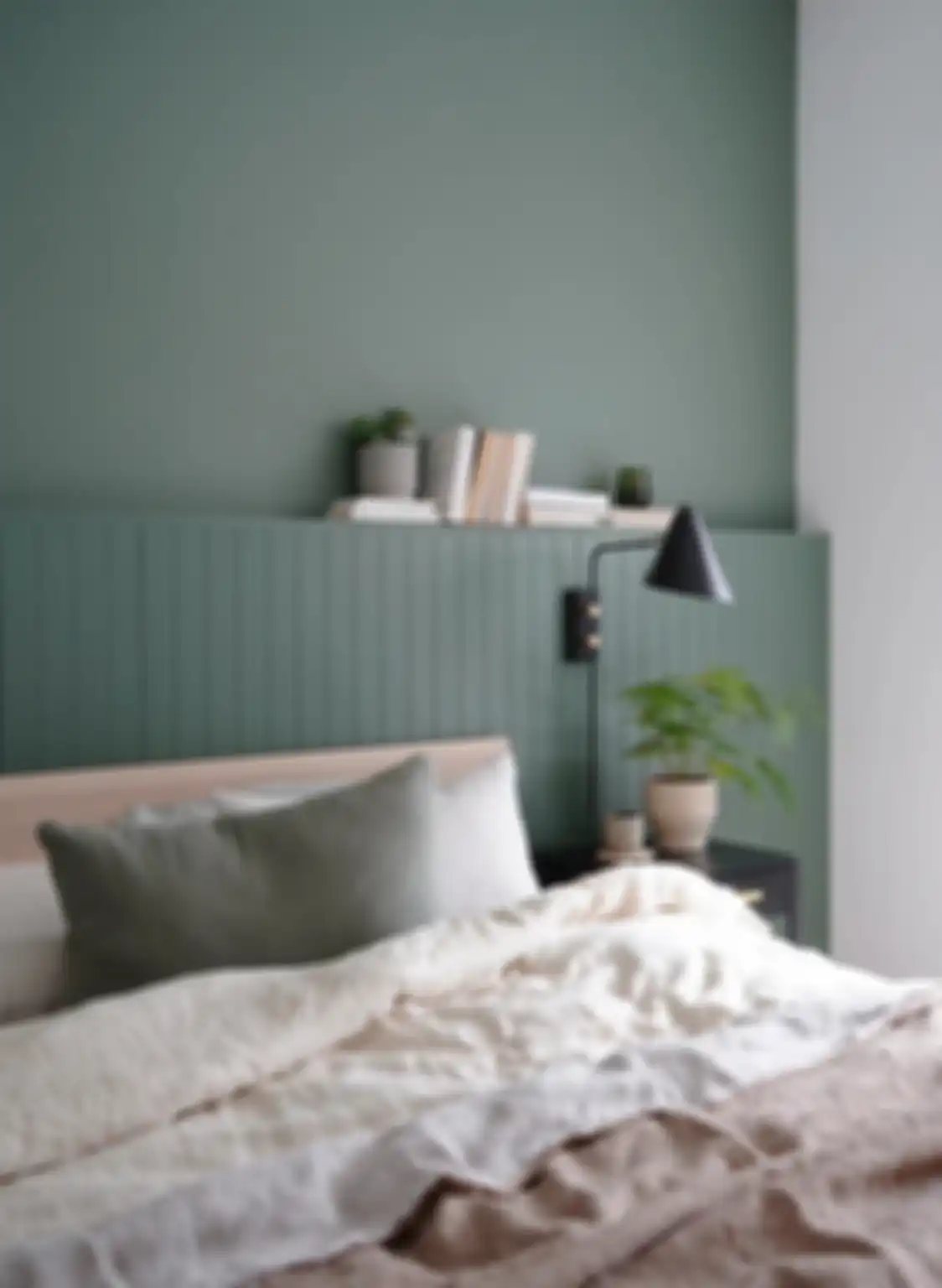 Sage minimalis room 