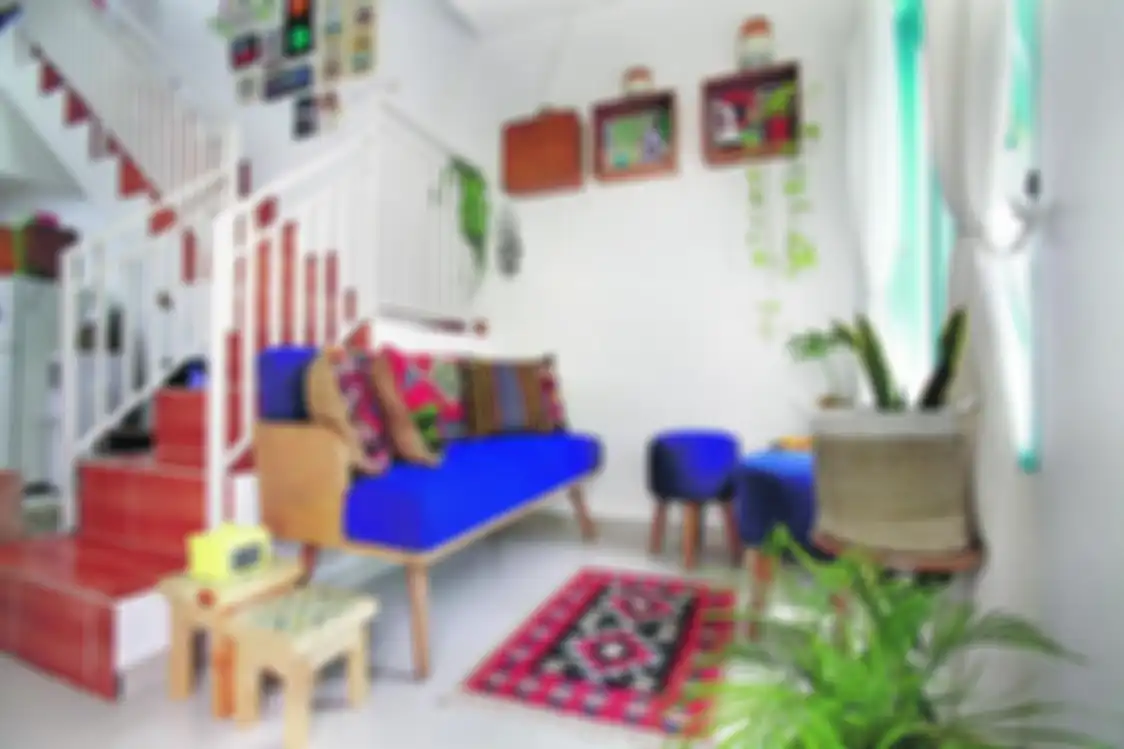 Sofa, karpet, koleksi buku, bingkai dan aksesori, menjadi sumber dan tempat sembunyi mikroorganisme jahat.