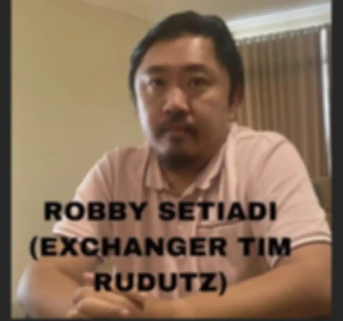 Robby Setiadi, yang menjadi salah satu tersangka dalam kasus robot trading DNA Pro.