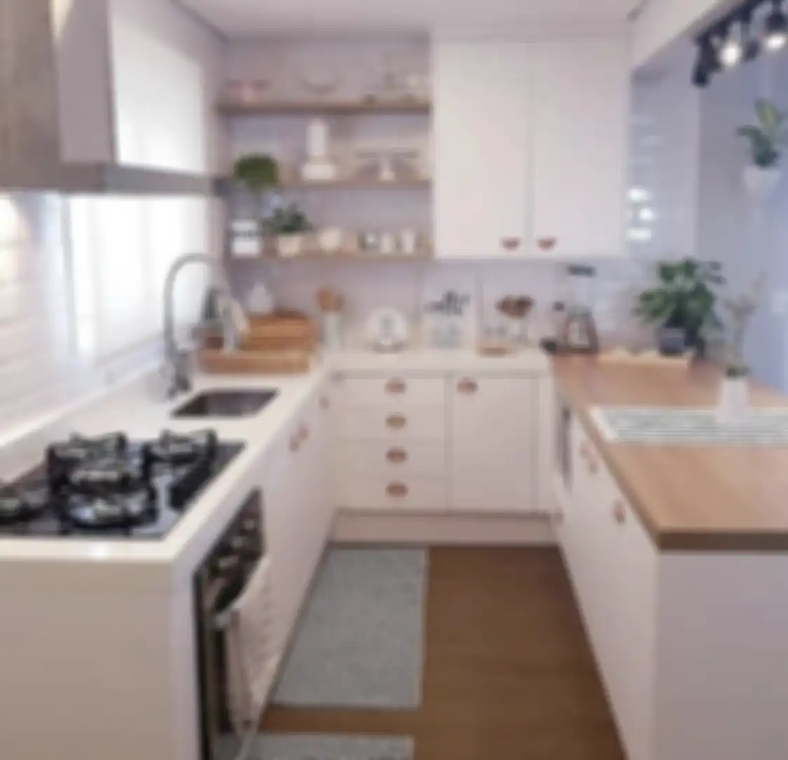 Pemilik rumah minimalis bisa mencobanya sendiri. Rak dapur terbuka punya manfaat banyak. Foto interiornya pun makin kece.