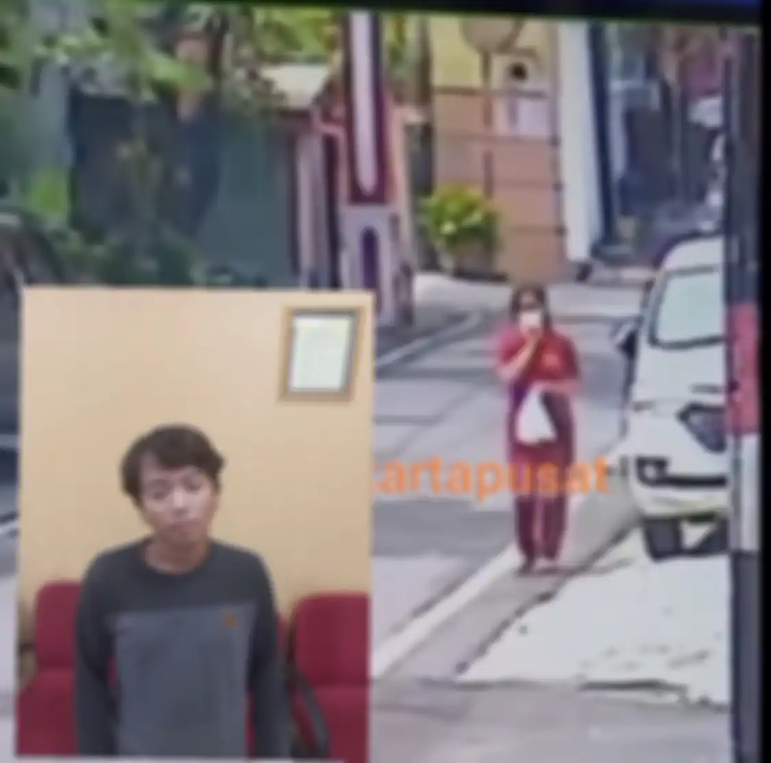 Foto tampang pelaku begal payudara di Kemayoran juga disebarkan di media sosial. Ternyata korban bekerja untuk polisi pangkat tinggi.