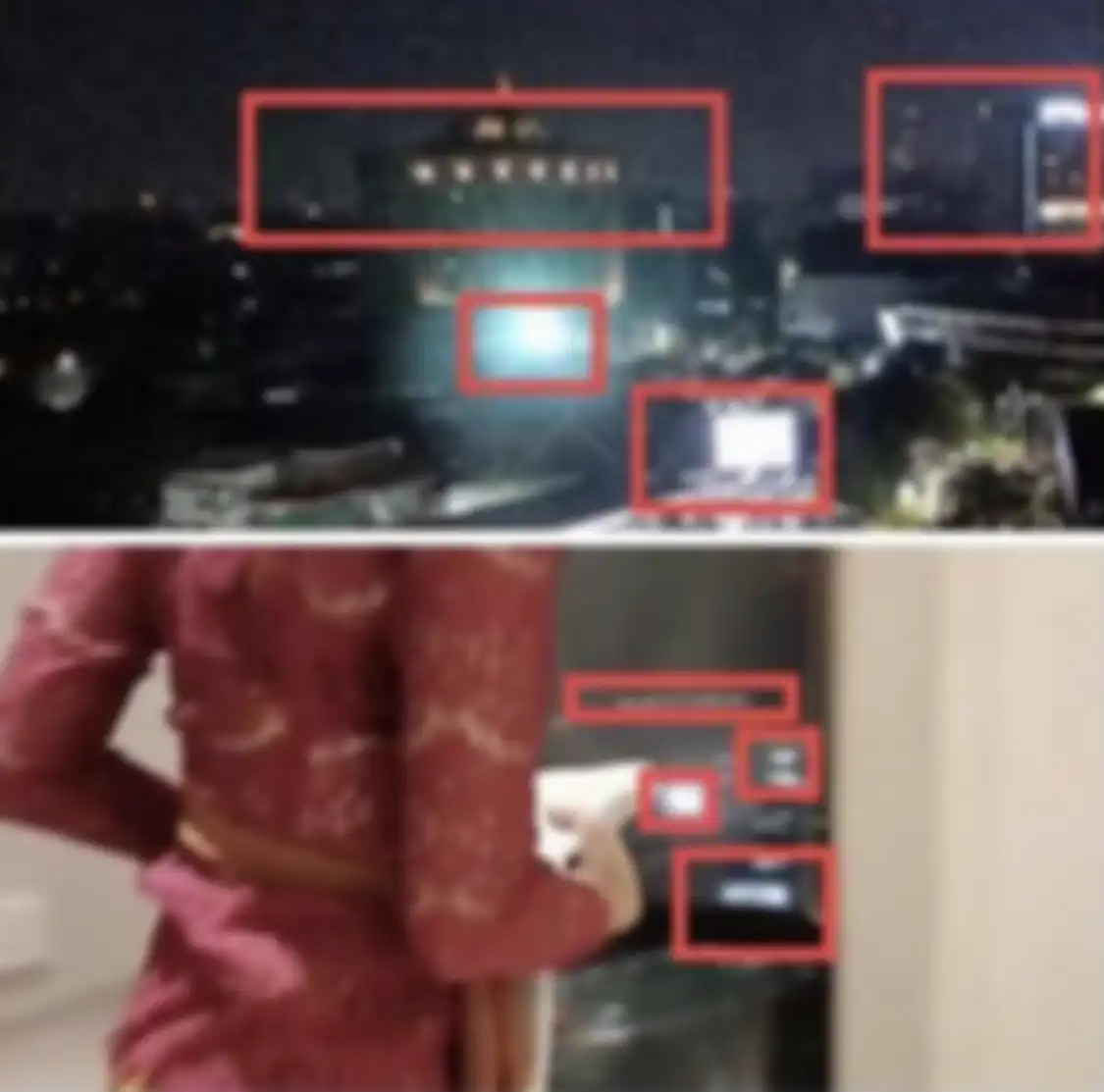 Terkuak, 3 foto bukti lokasi syuting video viral wanita kebaya merah bukan di Bali. Ternyata direkam di salah satu hotel di Surabaya.