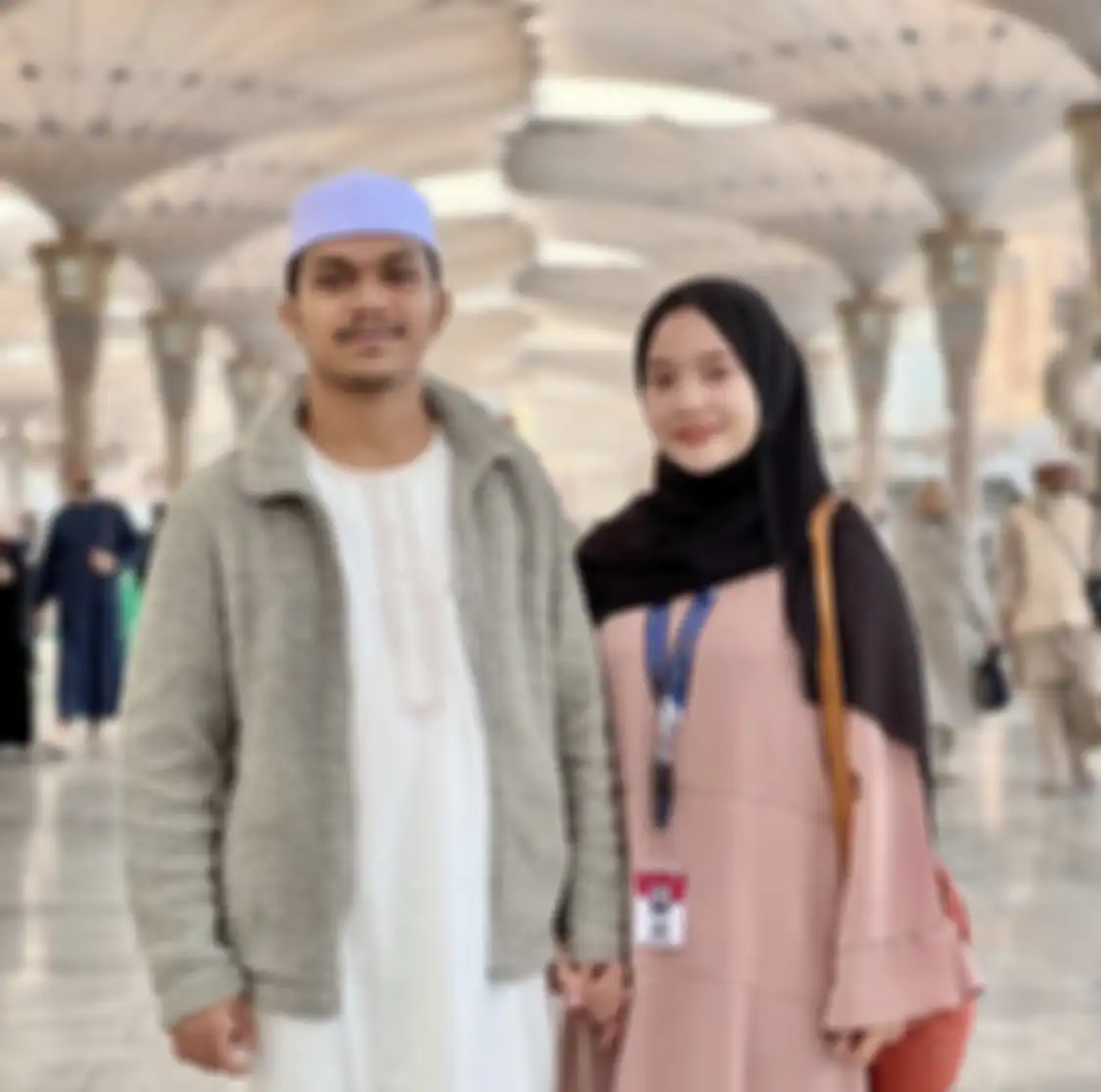 Geram istrinya disawer uang, suami qoriah Nadia Hawasyi punya profresi bukan kaleng-kaleng.