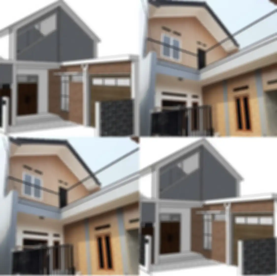 Rumah mungil yang dibangun sendiri nggak sampai menguras rekening. Cuma habis modal segini. Foto desain dapur sempitnya disorot.