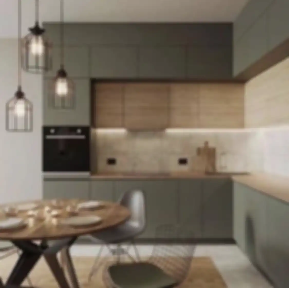 Pertimbangkan desain dapur mungil agar terlihat lebih luas.