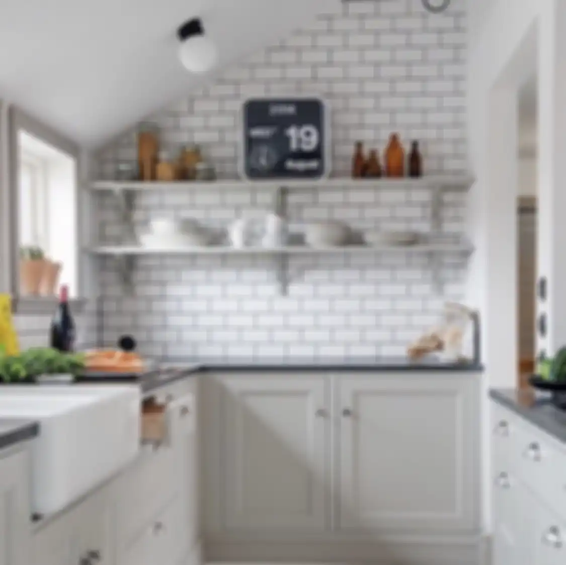 Desain dapur sederhana yang memiliki fungsi vital cocok dibuat di lahan sempit. Foto interiornya mencuri perhatian.