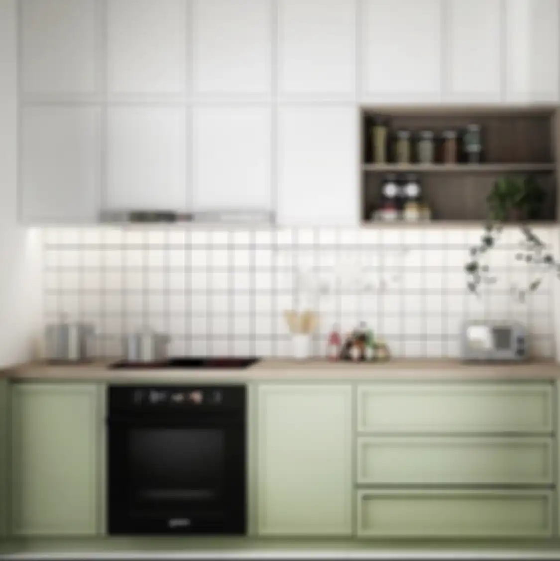 Desain dapur sederhana yang memiliki fungsi vital cocok dibuat di lahan sempit. Foto interiornya mencuri perhatian.