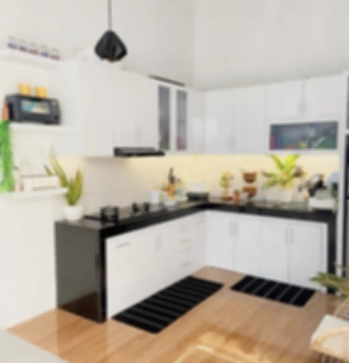 Inilah jadinya jika pemilik rumah minimalis membuat kabinet dapur dengan memakai 4 material tak biasa. Foto hasilnya bikin mata terpana.