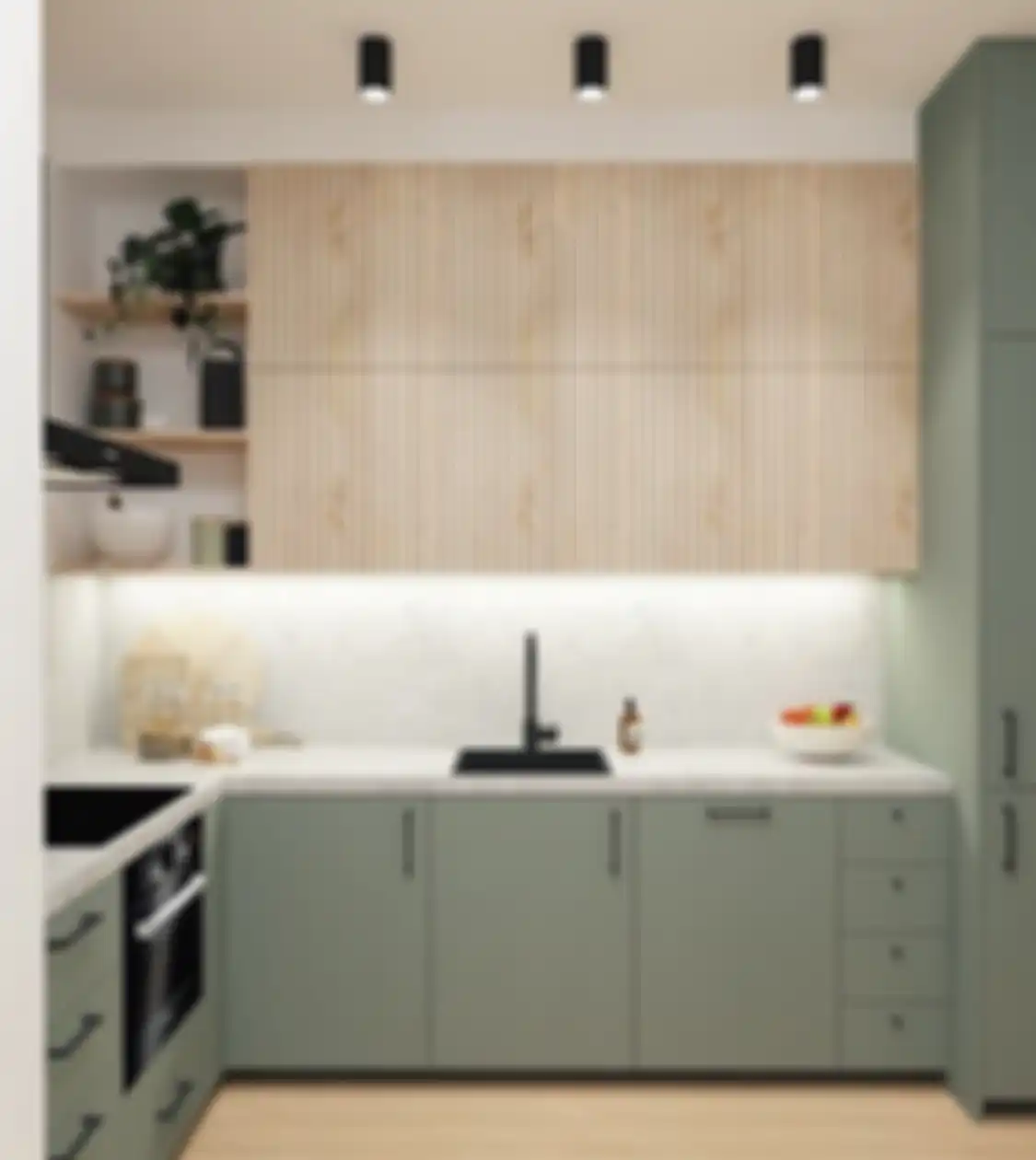 Desain dapur sederhana yang tampil keren dibuat dengan model ramah lingkungan. Foto estetiknya menjadi rujukan.