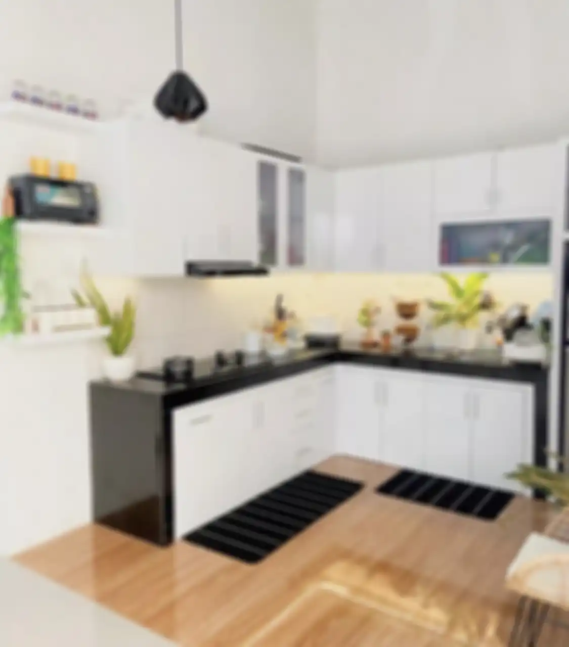 Trik murah untuk mempermak desain dapur mungil yang hemat biaya bisa dicoba sendiri. Foto hasilnya bikin hati ceria lagi. 
