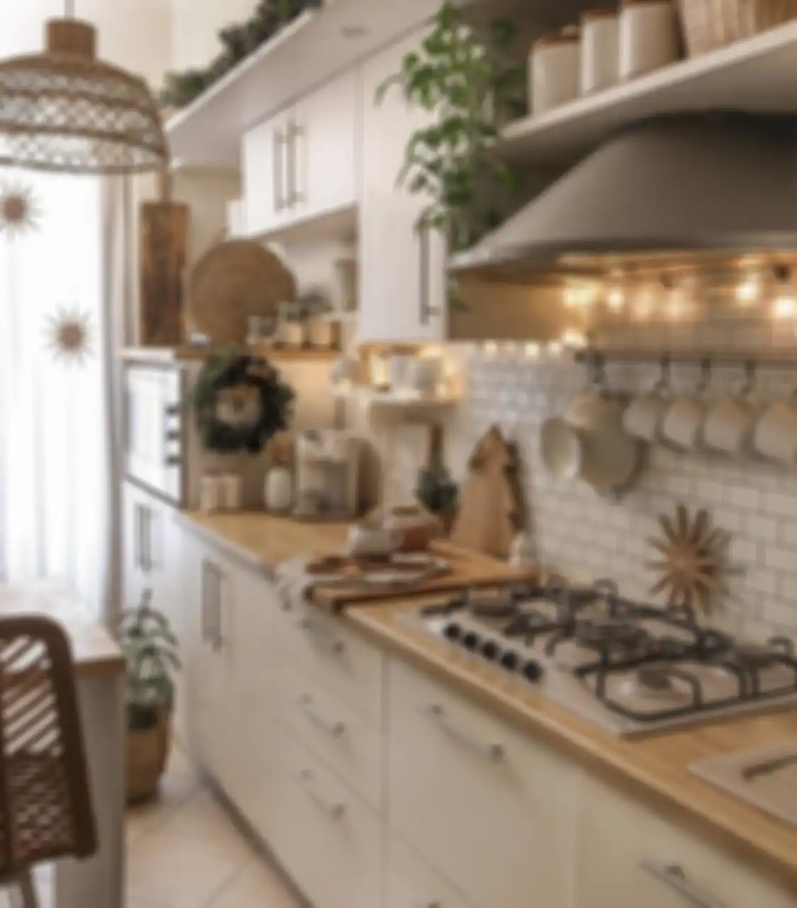 Permak area memasak dengan ukuran bisa dibuat semakin terlihat lapang dengan trik begini.