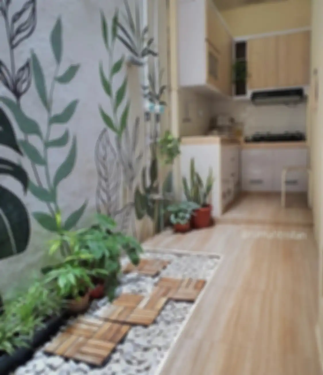 Begini trik desain dapur kotor dengan penampilan yang terlihat aesthetic. Rahasia foto interior rumah minimalis terbongkar.